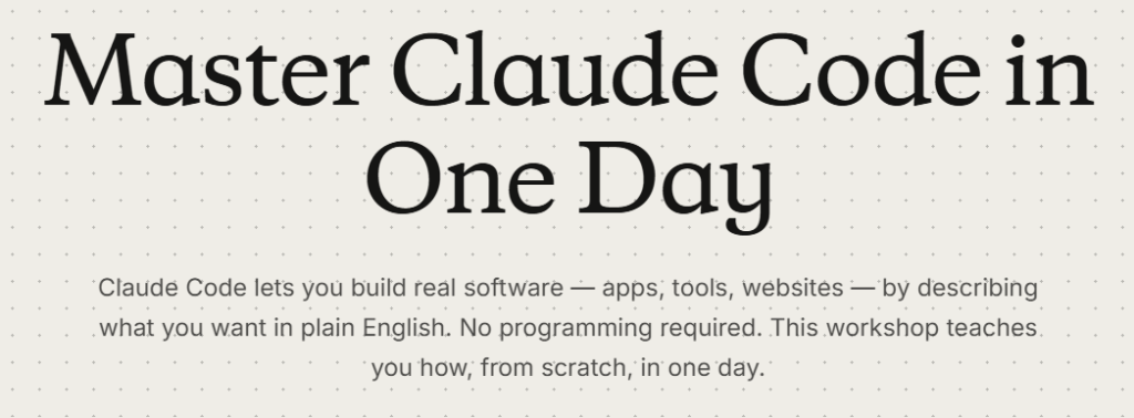 Isaac Rudansky – Master Claude Code in One Day