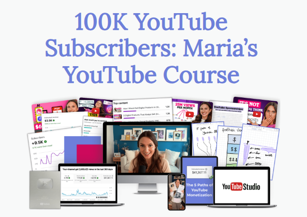 Maria Wendt - 100K YouTube Subscribers + Bundle
