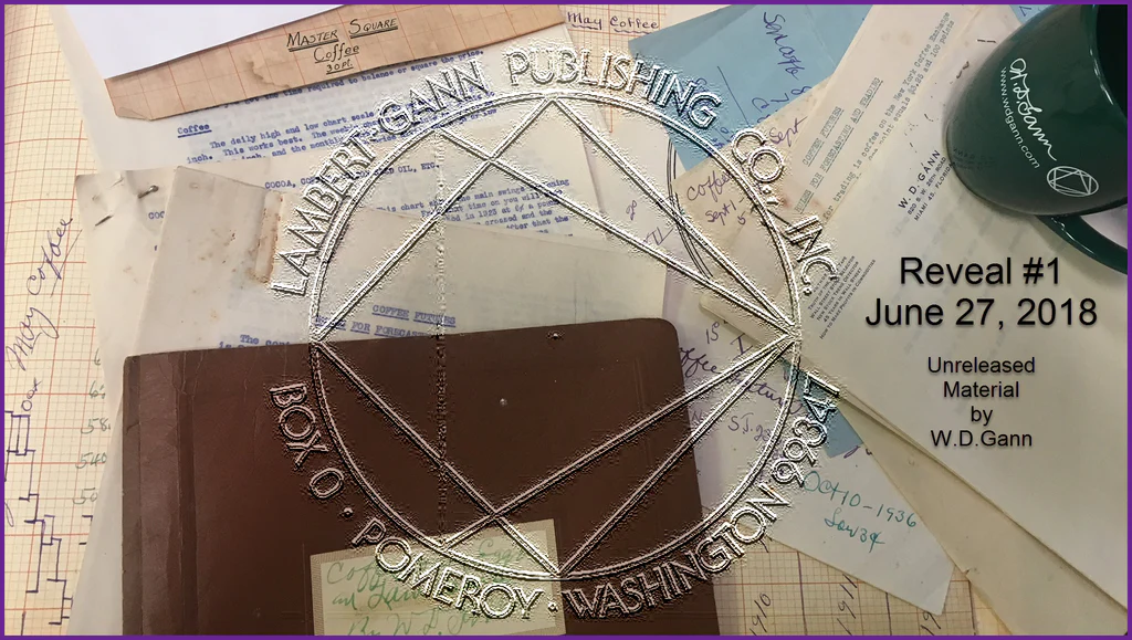 W.D.Gann’s Unpublished Coffee Course Package