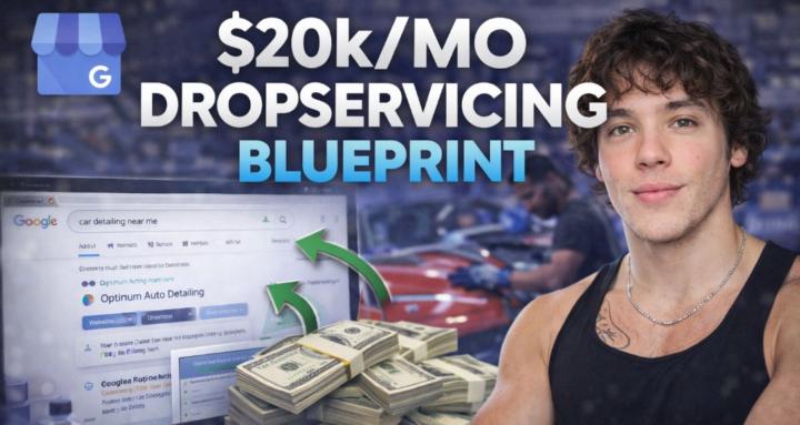 Eric Velch – 20k/mo Dropservicing Blueprint (August 2026)