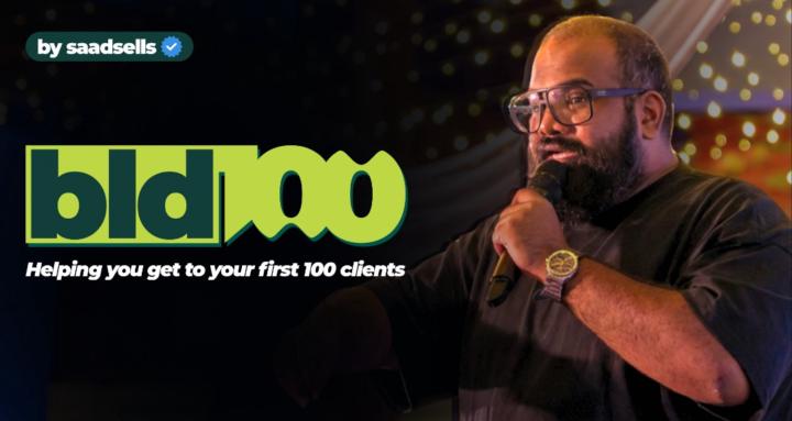 Saad Mohamed – Build100 (August 2026)