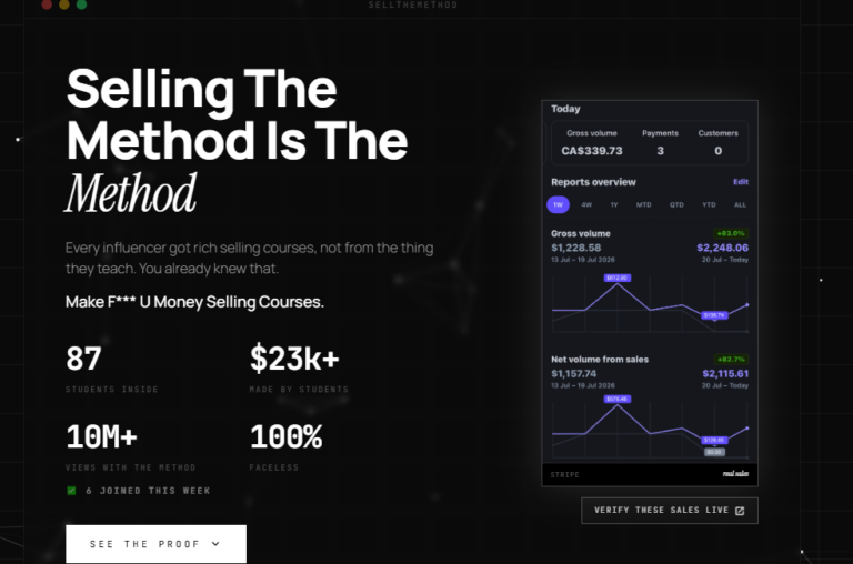 Selling The Method Is The Method – The AI Engine