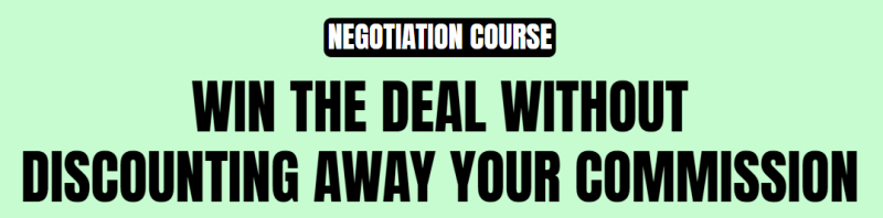 30MPC – Negotiation Course 4 Levers Negotiating