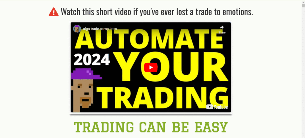 Algo Trade Camp – Algo Trading Bootcamp 2024